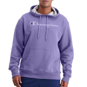 UNISEX Powerblend Fleece Pullover Hoodie, Script Logo